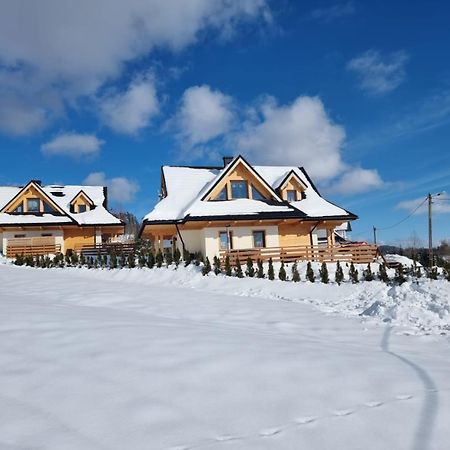 Em Gorce Resort Domki Z Sauna I Jacuzzi Waksmund Exterior foto
