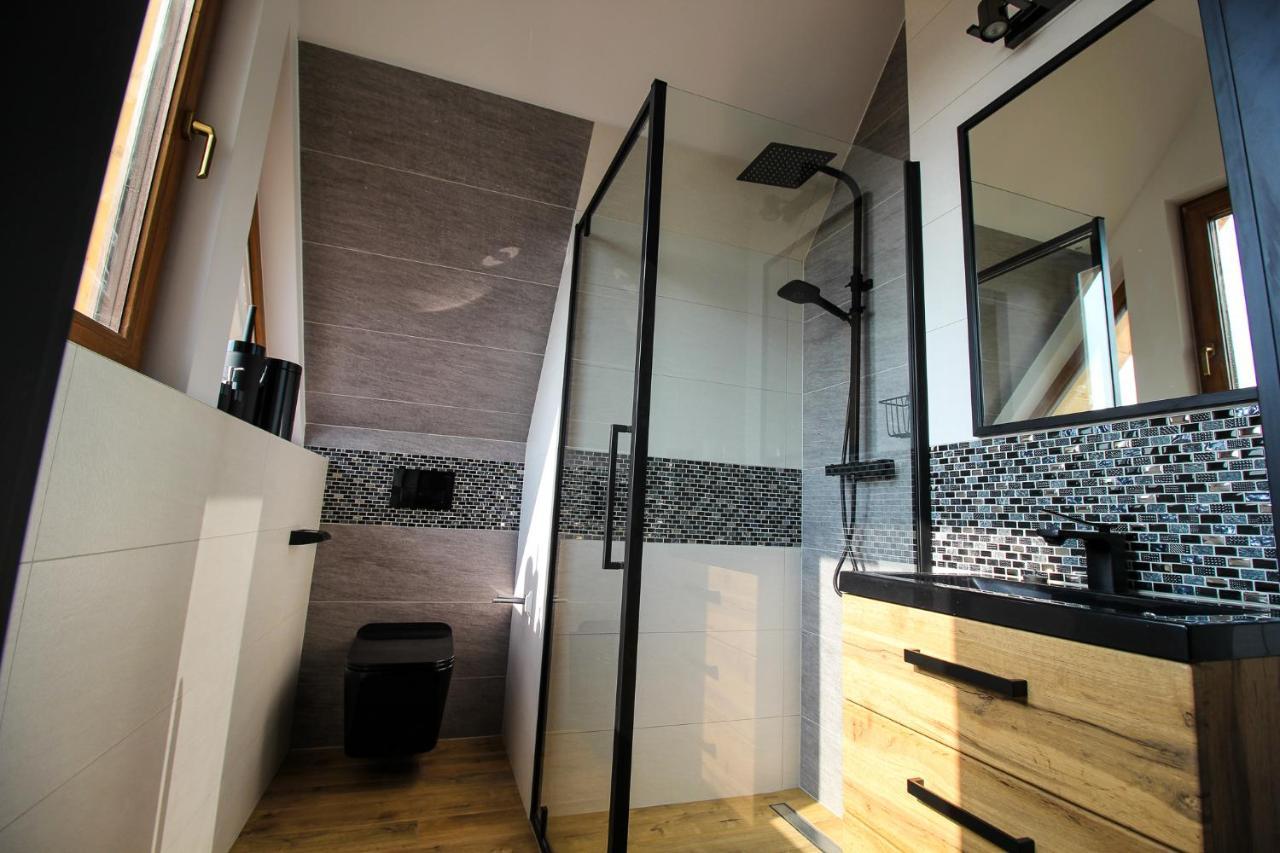 Em Gorce Resort Domki Z Sauna I Jacuzzi Waksmund Exterior foto