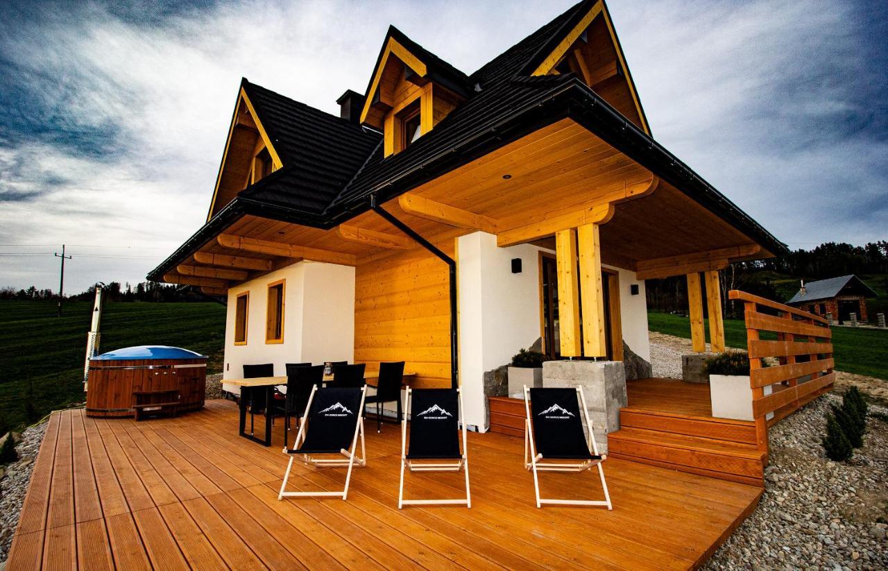 Em Gorce Resort Domki Z Sauna I Jacuzzi Waksmund Exterior foto