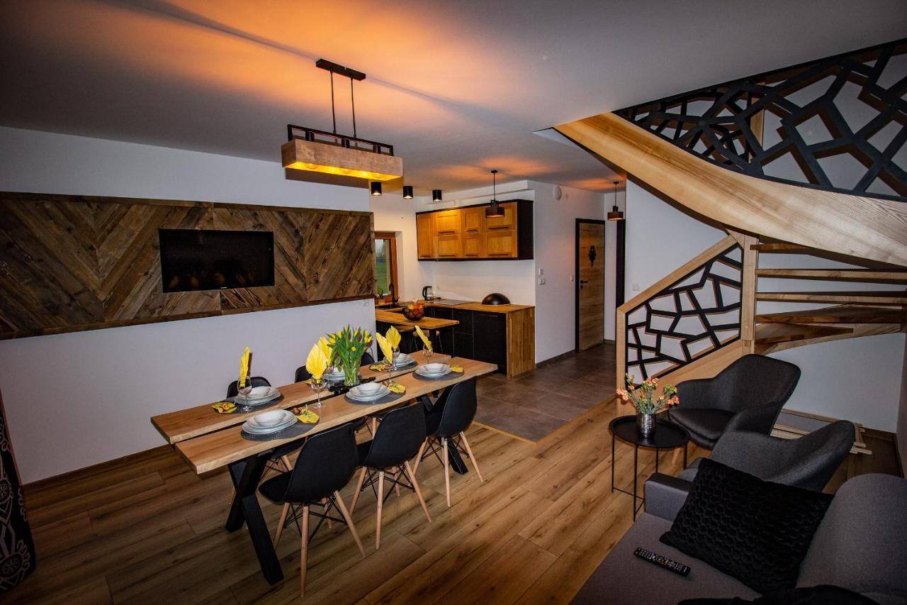 Em Gorce Resort Domki Z Sauna I Jacuzzi Waksmund Exterior foto