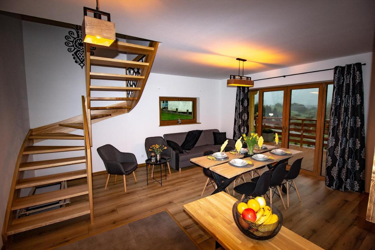 Em Gorce Resort Domki Z Sauna I Jacuzzi Waksmund Exterior foto