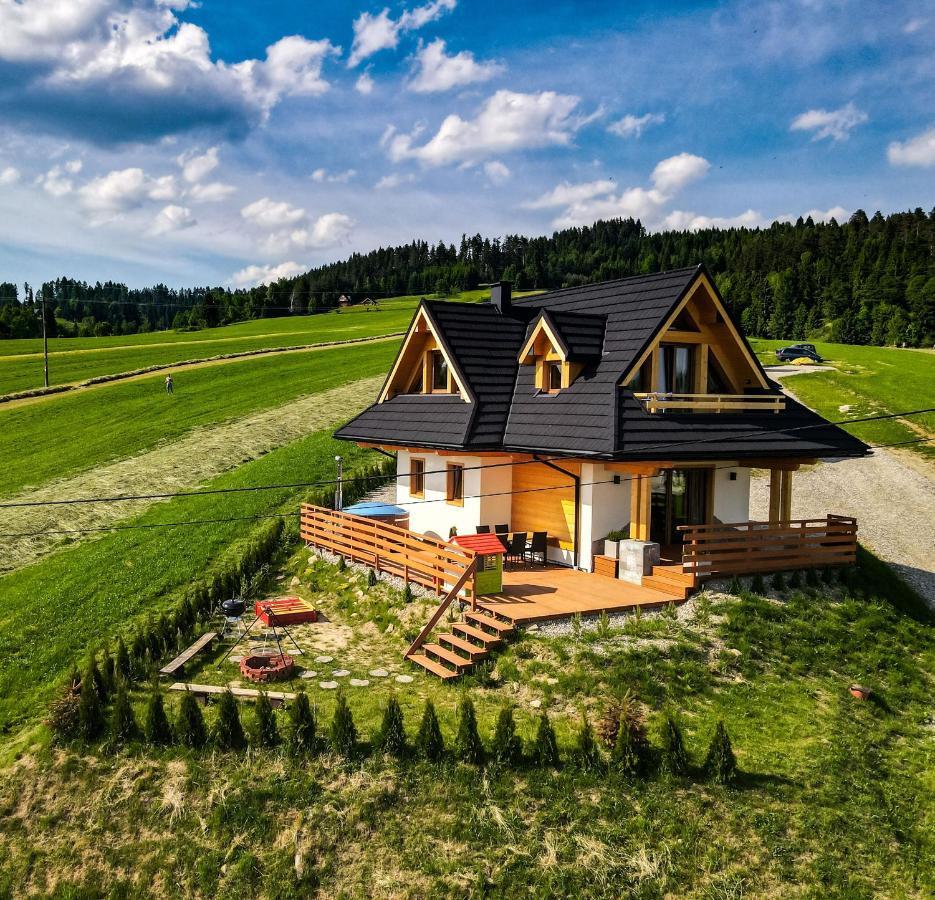 Em Gorce Resort Domki Z Sauna I Jacuzzi Waksmund Exterior foto