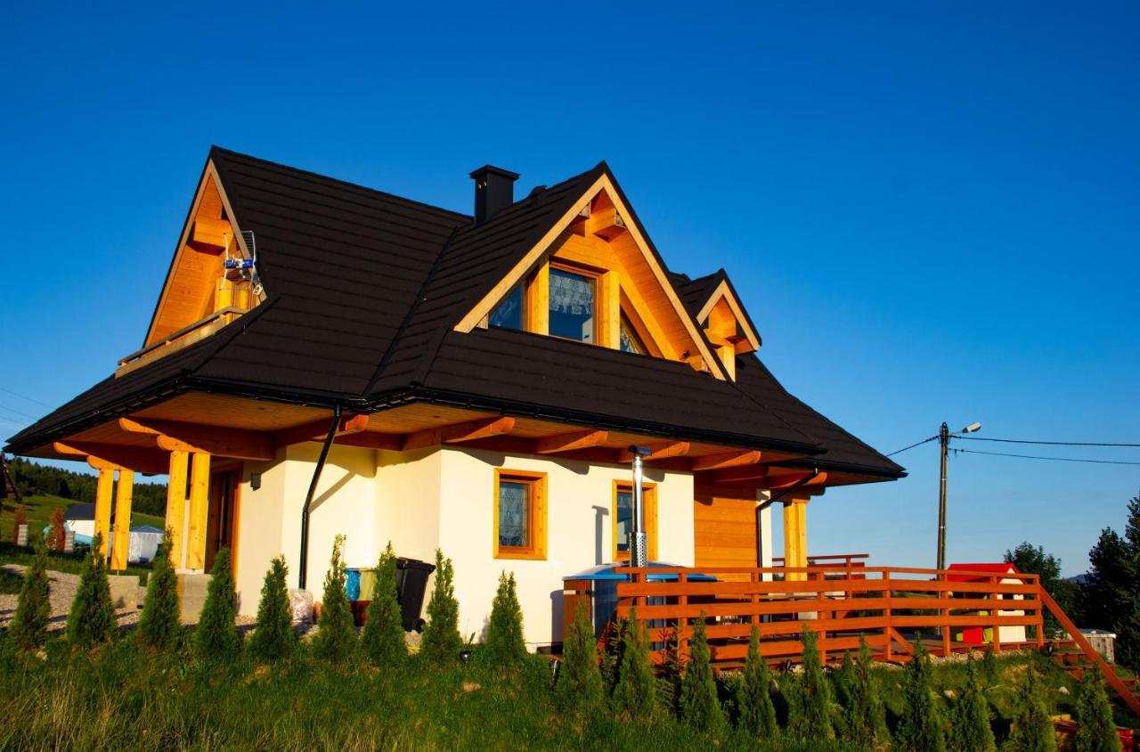 Em Gorce Resort Domki Z Sauna I Jacuzzi Waksmund Exterior foto