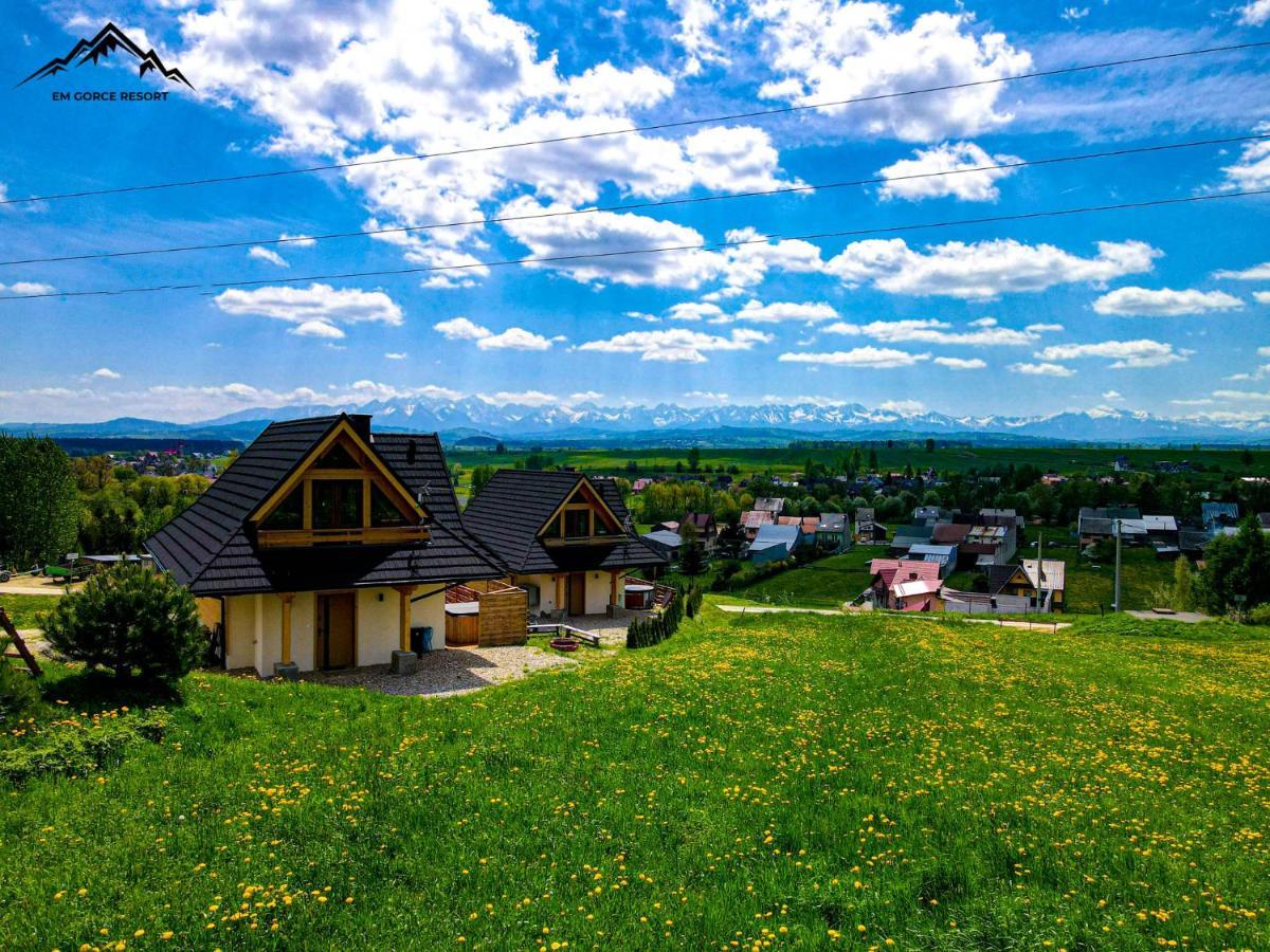 Em Gorce Resort Domki Z Sauna I Jacuzzi Waksmund Exterior foto