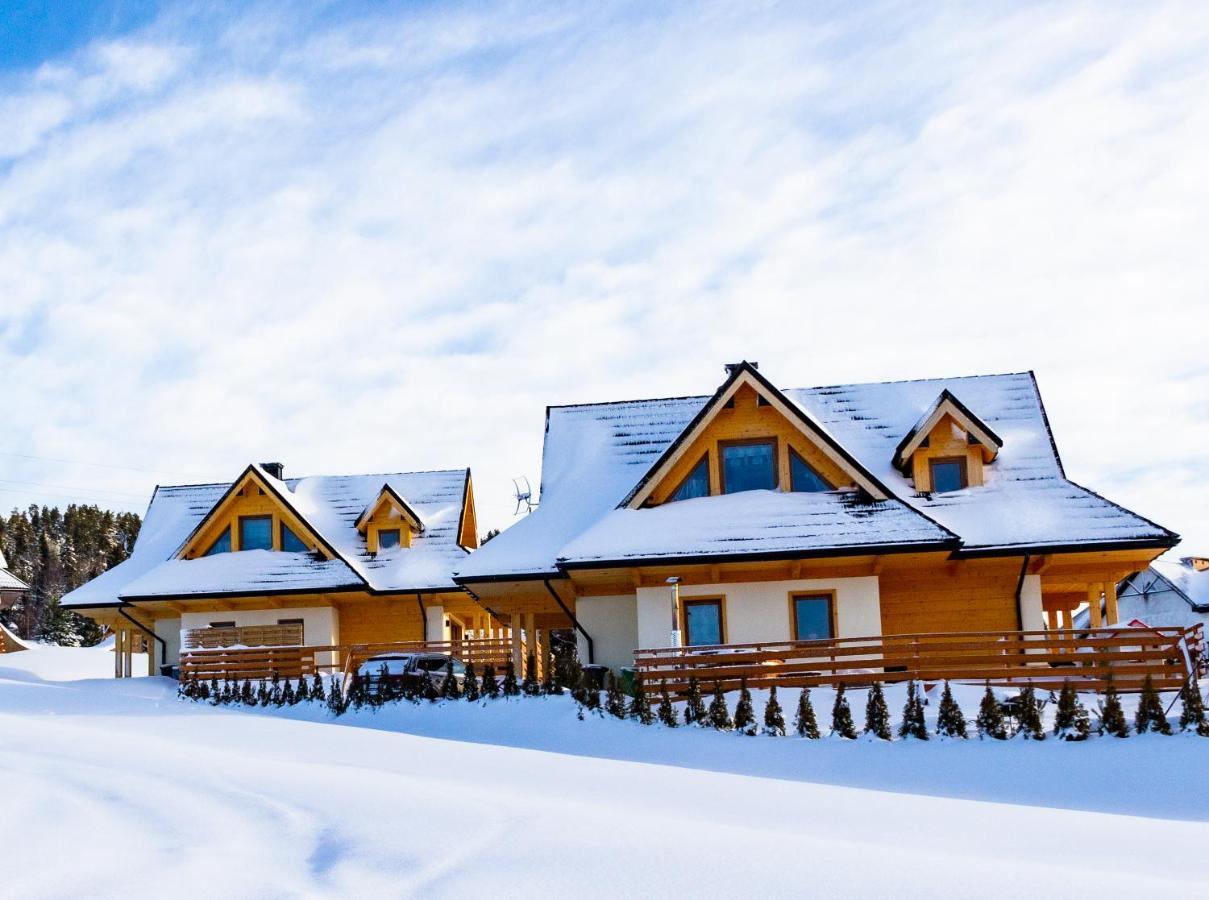 Em Gorce Resort Domki Z Sauna I Jacuzzi Waksmund Exterior foto